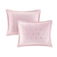 thumbnail image 5 of Gracie Mills Elysia Plush Comforter Set Twin Pink Metallic Heart GRACE-11234, 5 of 5