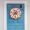 thumbnail image 3 of Guirnalda de tulipanes para puerta de, decoración de guirnalda Zulema Corona de tulipanes, 3 of 5
