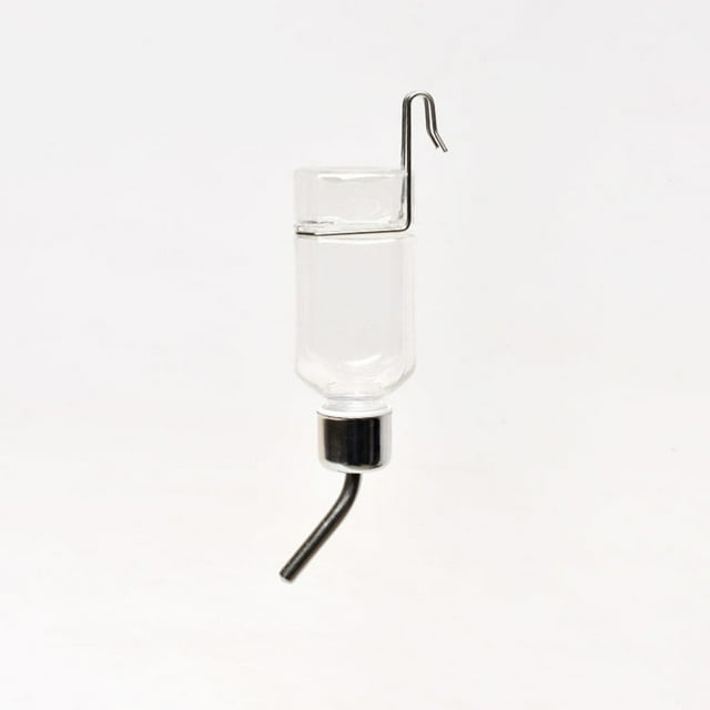 Alimentador de bebidas para mascotas, pequeño, mediano, montado en jaula, reutilizable, lavable, dispensador de agua colgante automático para Suministros de alimentación y agua para 180ml S Greeniant PT004476-01