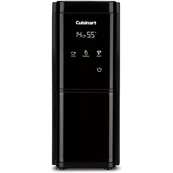 Touchscreen Burr Grinder, 7.34"(L) x 5.0"(W) x 11.14"(H), 14 cups