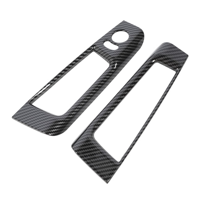 Interior Door Storage Box Frame Trim, Armrest Cover, Inner Door Storage Trim, Smooth Finish For 595 LHD 2007 to 2024, ABS Material, Compatible with 500 2007+,Only For Left Hand