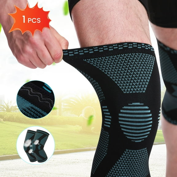 Atercel Knee Compression Sleeve - Best Knee Brace for Men & Women – Knee Support for Running, Basketball, Weightlifting, Gym, Workout, Sports