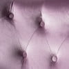 thumbnail image 4 of GDF Studio Mid Century Modern Velvet Arm Chair, Light Lavender and Black, 4 of 10