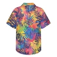 thumbnail image 4 of KUIFORTI His and Hers Matching Outfits Lightweight Couple Matching Outfits with Soft Fabric Tropical Leaf Men’s Hawaiian Shirt Fashionable Quick-dry Gifts for Couples, 4 of 7