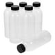thumbnail image 2 of 6PCS 500ml Botella de bebida de bebida vacía PET Contenedores de almacenamiento transparente Botella de jugo de plástico con tapas (tapas de colores aleatorios), 2 of 5