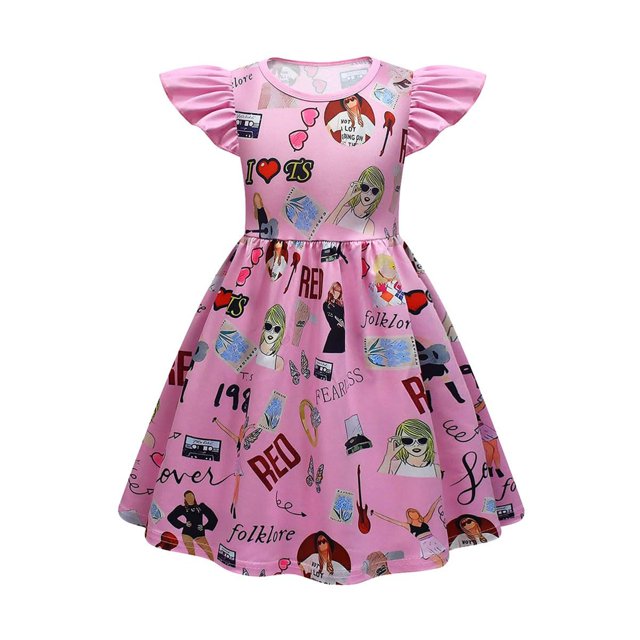 Pyjama Princess Robe Décontractée à Manches à Volants BBLVER