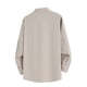 thumbnail image 4 of pstuiky camisas de manga larga para hombre, Camiseta de manga larga con botones y cuello vuelto de color liso para hombre Tops de talla grande para hombre xxxl, 4 of 4