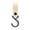 Beige, variant on Dvkptbk Camping Hook Outdoor Camping Leather Hook s Type Kitchenware Finishing Hook Camping & Hiking