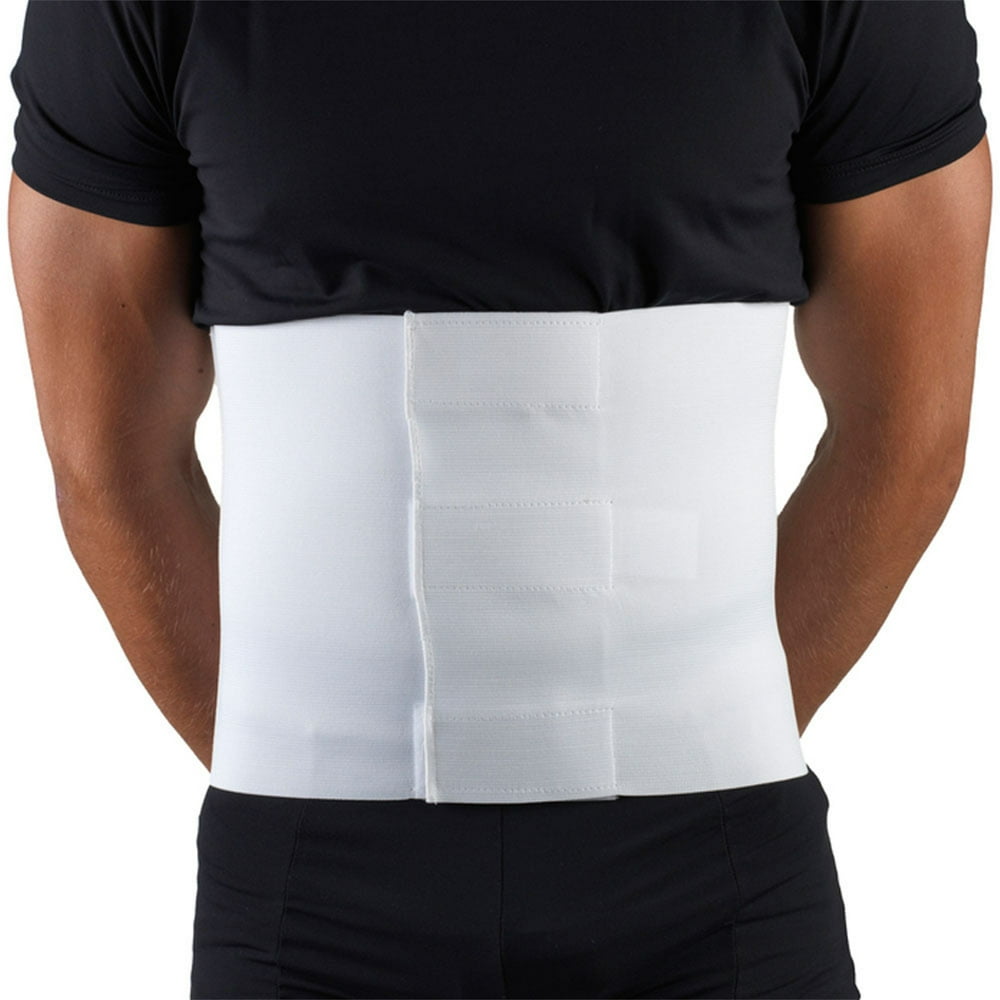 OTC Multiple Use Abdominal Binder 10 inch, White, Large