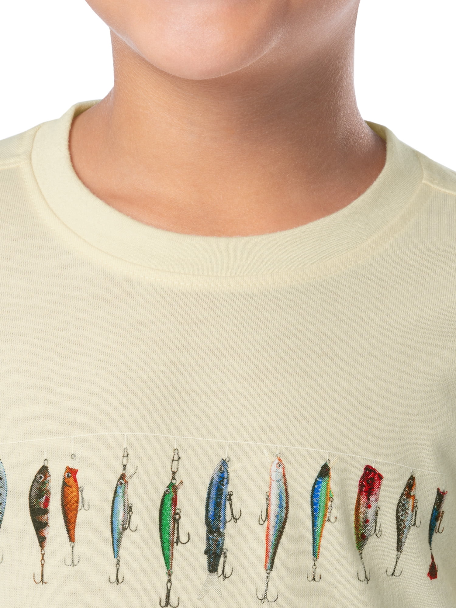 Ozark Trail Boy's Graphic Short Sleeve T-Shirt, Sizes 4-18 & Husky