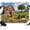 Multicolor, variant on Green Tractor Backdrops for Photography, Vintage Barn Windmill Country Path Farm Fabric Photo Background Sturdy Studio Props for Photo Studio, Video Recording, Booth & Photoshoot 7x5ft