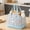 Blue, variant on Insulated Lunch Bag Organizer,Large Capacity Food Storage Organizer,Thickened Aluminum Foil Thermal Design Organizer,Portable Handheld Secure Zipper Organizer,Picnic Travel Meal Storage Organizer