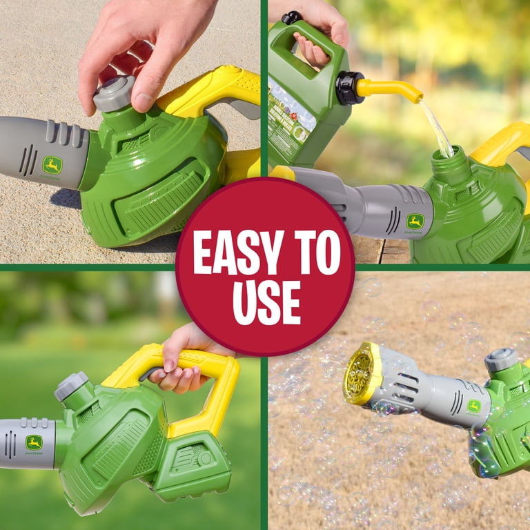 John Deere Motorized Leaf Blower Bubble Toy photo 3