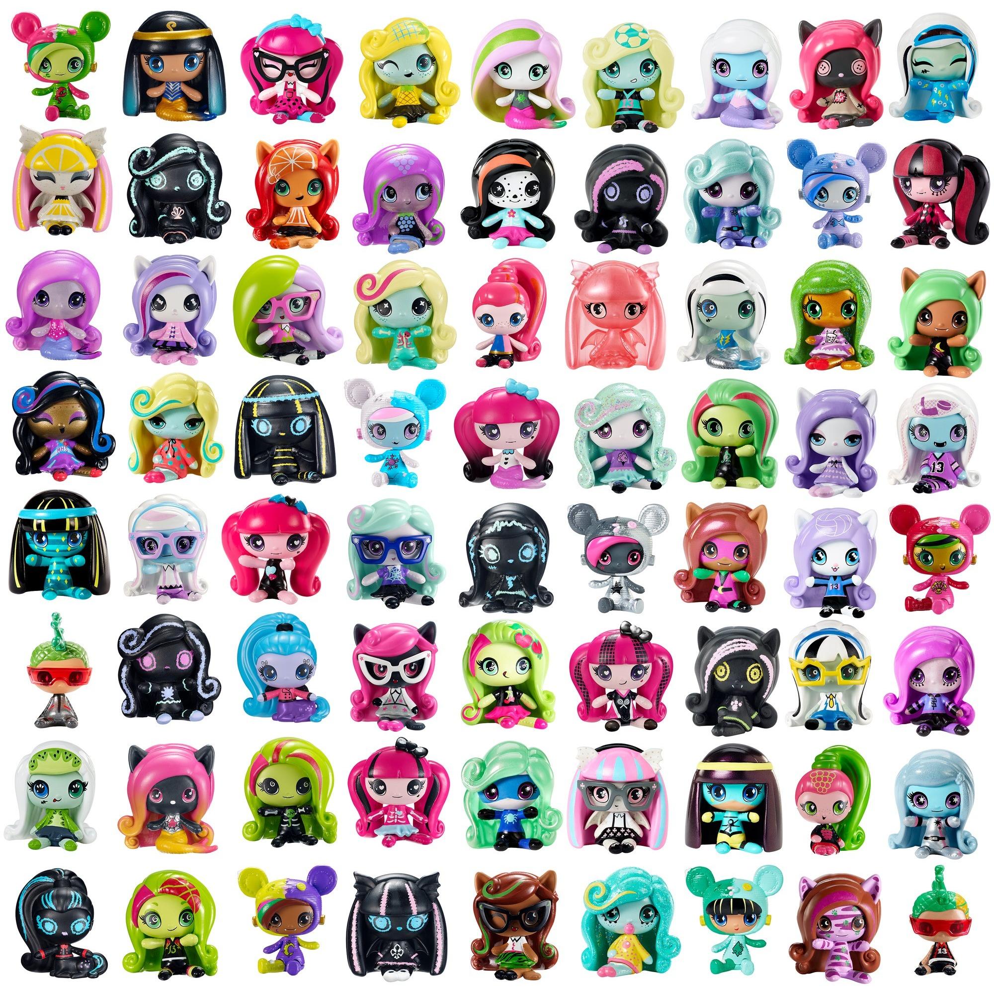 Monster High Mini Collectible Mystery Blind Pack, 1 Figure Included ...