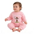 thumbnail image 4 of Gbsyewxs Easter Jumpsuit For Baby Girls Sleeveless Egg Bunny Print Comfortable Spring Toddler Outfit Pink Size 6-12 Months, 4 of 4