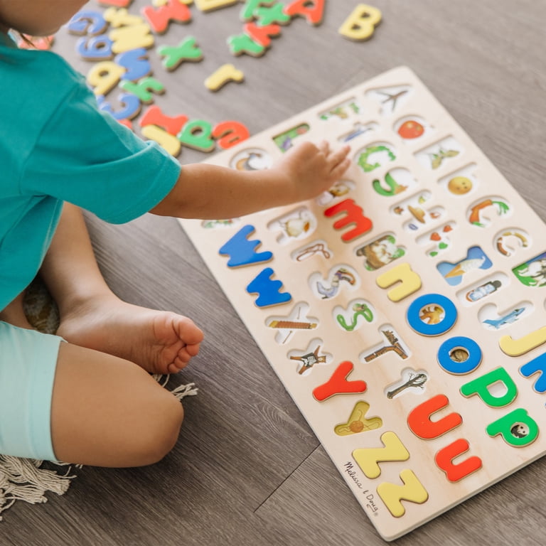Melissa & Doug Upper & Lower Case Alphabet Letters, 52 Pieces photo 7