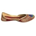 thumbnail image 2 of Royal Women Designer Shoes Peacock Punjabi Indian Jutti &nbsp;Ballet Flat Shoes, 2 of 5
