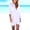 White, variant on NMMUED Cover Ups for Swimwear Women Blouse Long Button Down Shirt Dresses Tops Beach Vacation Clothes for Women Black A