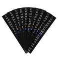 thumbnail image 1 of POPETPOP 10pcs Traditional Stick-on Digital Temperature Thermometer Strip Degree Celsius System Display, 1 of 2