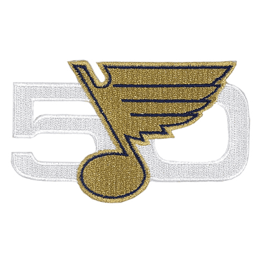 st louis blues 50th anniversary jersey