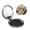 Round Shape, variant on Farm House Animals Goat Portable Double-Sided Face Mirror Round Shape, Magnifying Compact Pocket Mirror with PU Leather Cover