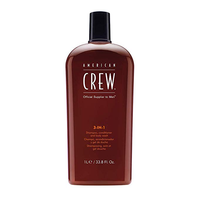 American Crew 3IN1 Shampoo, Conditioner and Body Wash 33.8 oz