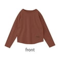 thumbnail image 2 of Felirenzacia Women's T-shirt Long Sleeved Shirt Plus Size Long Sleeved crewneck top, 2 of 6