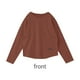 thumbnail image 5 of Ropa urbana para mujer,Camiseta de manga larga para mujer, cuello redondo informal, tela de poliéster, ajuste suave y cómodo, ideal para el hogar o el trabajo, sopatenor, 5 of 8