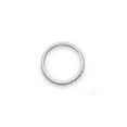 thumbnail image 2 of 14K White Gold Ring Band Wedding Milgrain Standard Flat, 2 of 2