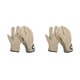 thumbnail image 4 of Soidarity 1 par de guantes para barbacoa con aislamiento térmico, guantes para asar a la fogata, protectores para el trabajo de cocina, suministros de Caqui 2piezas Soidarity CBP164072, 4 of 6