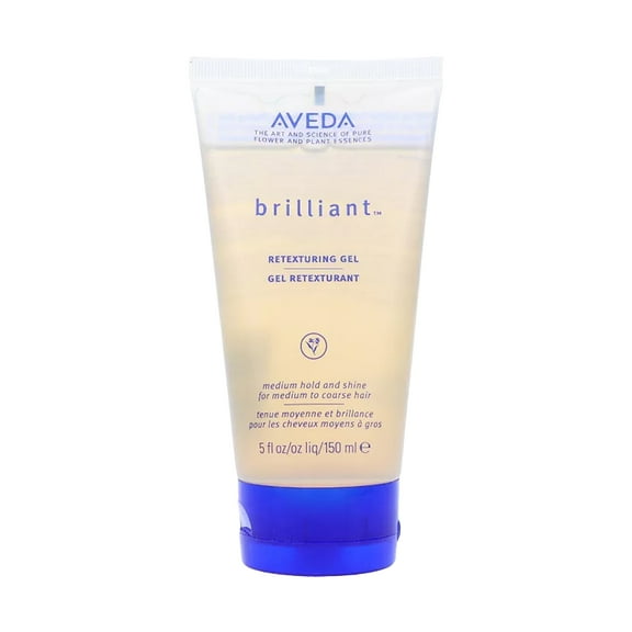 Aveda Brilliant Retexturing Medium Hold Gel For Coarse Hair 5 oz