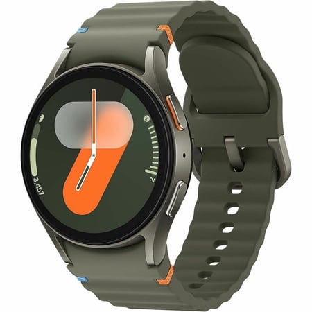 Restored Samsung Galaxy Watch 7 (GPS) 40mm Green Aluminium Case with Green Sport Band (Refurbished)