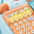 thumbnail image 2 of OUSITAID Baby Toy Early Childhood Education Multi-function Telephone Learning Machine Light Music Whack-a-mole Playing Piano Game Baby Toy, 2 of 5