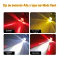 thumbnail image 3 of Faros De Lupa Para Moto Antiniebla 4 Modos 2pcs, 3 of 8