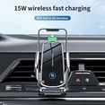 thumbnail image 5 of XNB Wireless Car Charger Mount 15W, Fast Charging, Air Vent Car Phone Mount, Auto Induction Clamping, Car Wireless Charger, Compatible with All Smartphones, 5 of 6