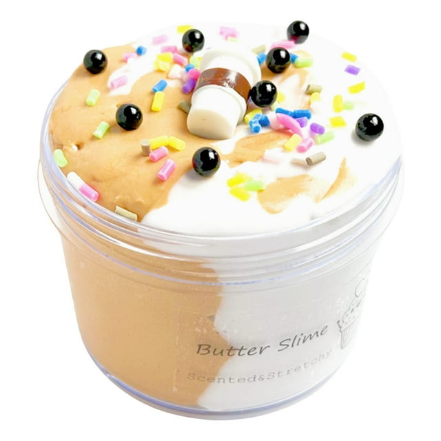 Jouets Anti-Stress Argile de Boue Parfumée DIY Non Collante Rangement Facile
