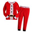 thumbnail image 2 of Conjunto de Pijamas de Navidad para niños y niñas, ropa de dormir 100% de algodón, Papá Noel, muñeco de nieve, 2 a 7 años, invierno, nuevo, 2 of 4