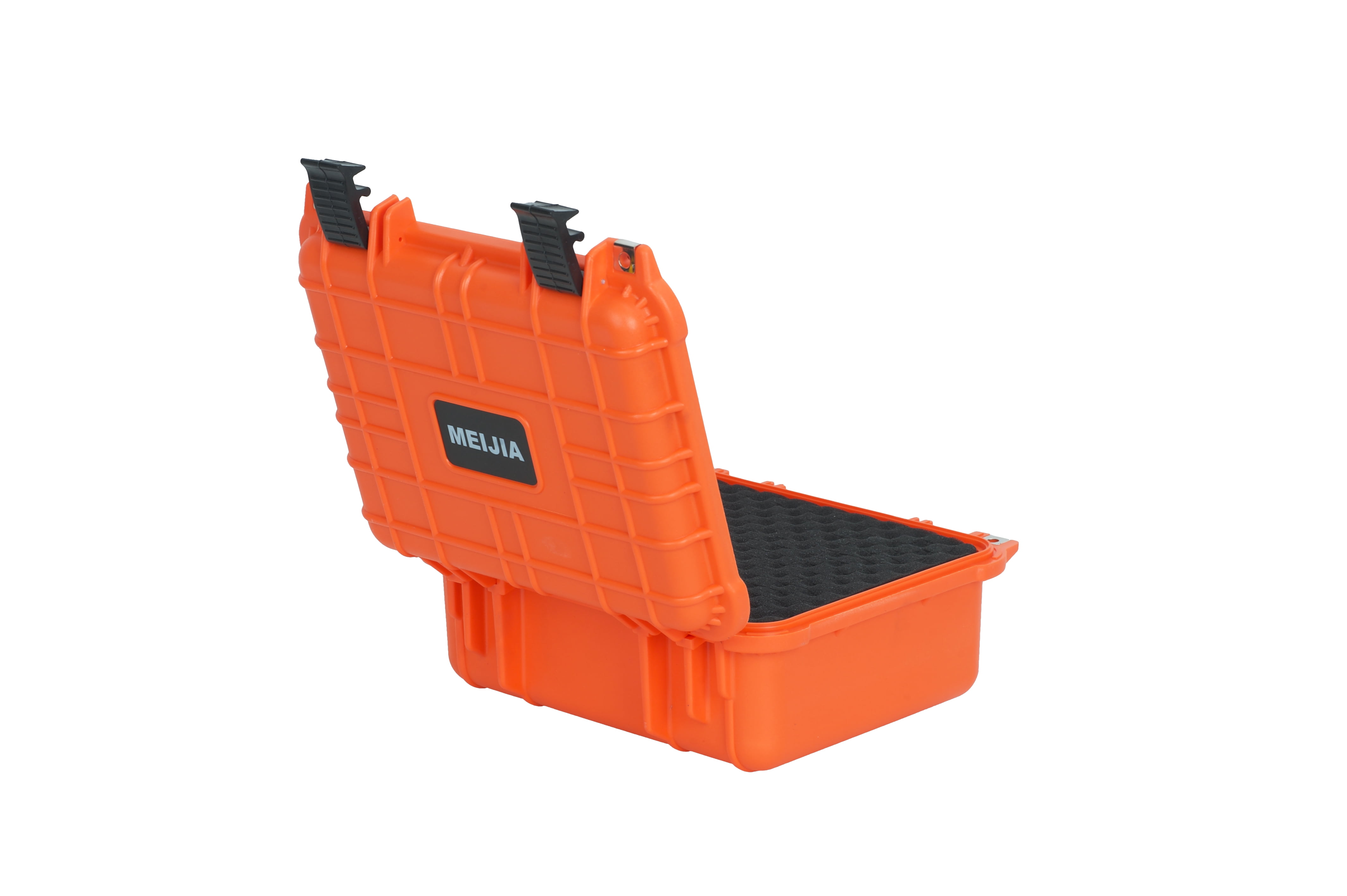 MEIJIA Portable All Weather IP67 Waterproof Hard Case with Customized Fit Foam,Orange,13.35 x11.63x5.98inches