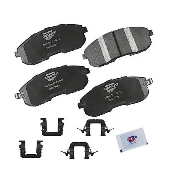 Carquest Professional Platinum Ceramic Brake Pads - (4-Pad Set)
