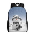 thumbnail image 1 of Easygdp Snowman And Christmas Tree Mochila Versátil y Elegante: Comodidad, Almacenaje y Durabilidad para la Universidad, Trabajo, Viajes y Uso Diario, 1 of 8