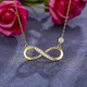 thumbnail image 3 of Necklaces 925 Sterling Silver Necklace Love Pendant White Gold Plated Diamond Women Necklace Mother's Day Gift for for Women Girls, 3 of 4