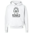 thumbnail image 2 of Inktastic Lake of the Ozarks Sun and Lake Adult Hoodie Sweatshirt, 2 of 4