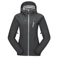 thumbnail image 2 of Chubasquero Little Donkey Andy impermeable para mujer, color gris XS, 2 of 6