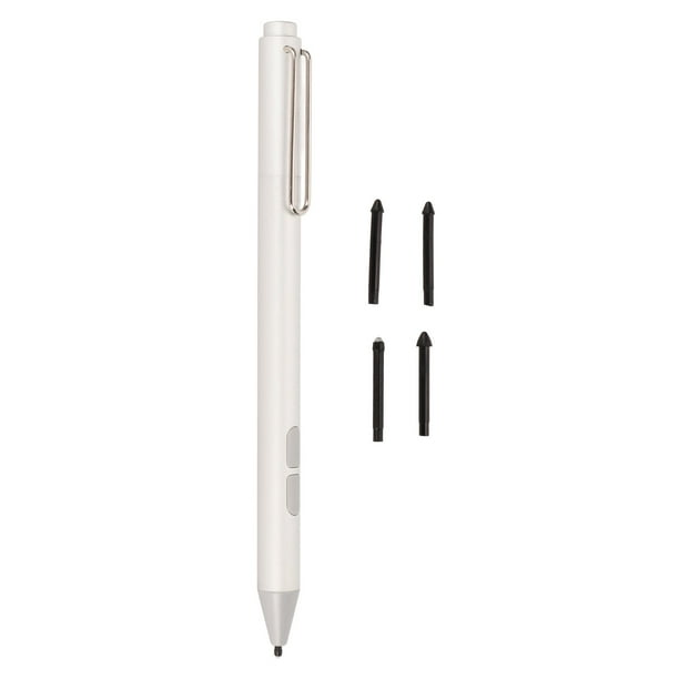 Lápiz óptico Recargable Con Presión 4096 Niveles - Compatible Con Surface Pro, HP, ASUS, Lenovo, Incluye 3 Puntas Y Cable USB-C