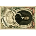 thumbnail image 2 of Houbraken, J. 24x17 Gold Ornate Wood Framed with Double Matting Museum Art Print Titled - Houbraken Portrait III, 2 of 4