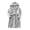 A-Grey, variant on NIEWTR Girls Soft Fleece Robes Plush Hooded Bathrobes Sleepwear For Kids 2-16 Years Long Sleeve Loungwear 3T 4T 5T 6T(6-7 Years)