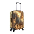thumbnail image 3 of Daiia Golden Winged White Horse Luggage Cover, Thickened Washable Travel Luggage Covers, Elastic Unique Baggage Covers for 18-20 inch Luggage-Small, 3 of 9