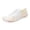 White, variant on lnmuld Men Women Barefoot Shoes, Breathable Mesh Shoes for Water Yoga Fitness Hiking Color:White,Size:10