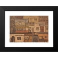 thumbnail image 2 of Joaquín Torres-García 24x18 Black Modern Framed Museum Art Print Titled - City (1941), 2 of 5