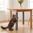 thumbnail image 7 of Cat Scratching Board Large Wall Mounted 100x40cm Polyester Tough No-Debris & Self-Adhesive Climbing for Indoor Cats Scratching Stretching Furniture Protection Cat Toy by MPOISVA, 7 of 7
